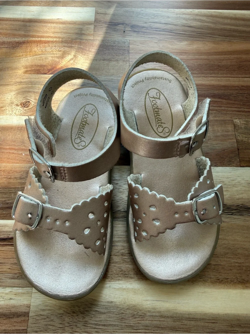 FootMates toddler times gold